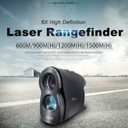 Aidoshy Telescope,600M 6X LCD Telescope Range Finder Hunting Sport Distance Speed Meter